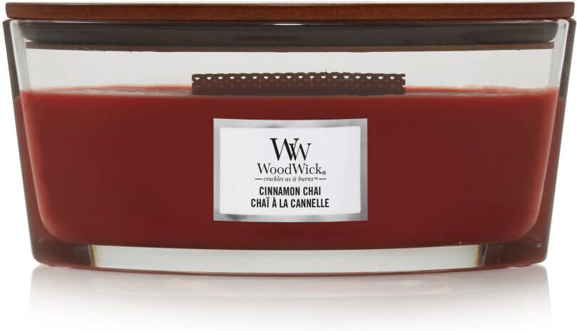 Woodwick Geurkaars Ellipse Cinnamon Chai 9 cm 19 cm