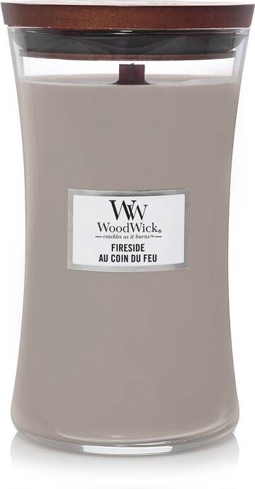 WoodWick Fireside large candle
