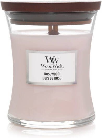 WoodWick rosewood medium candle