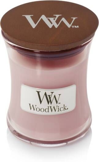 Woodwick Geurkaars Mini Rosewood 8 cm ø 7 cm
