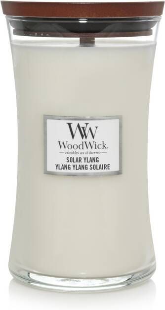 Woodwick Geurkaars Large Solar Ylang 18 cm ø 10 cm