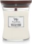 Woodwick Geurkaars Medium White Tea & Jasmine 11 cm ø 10 cm - Thumbnail 3