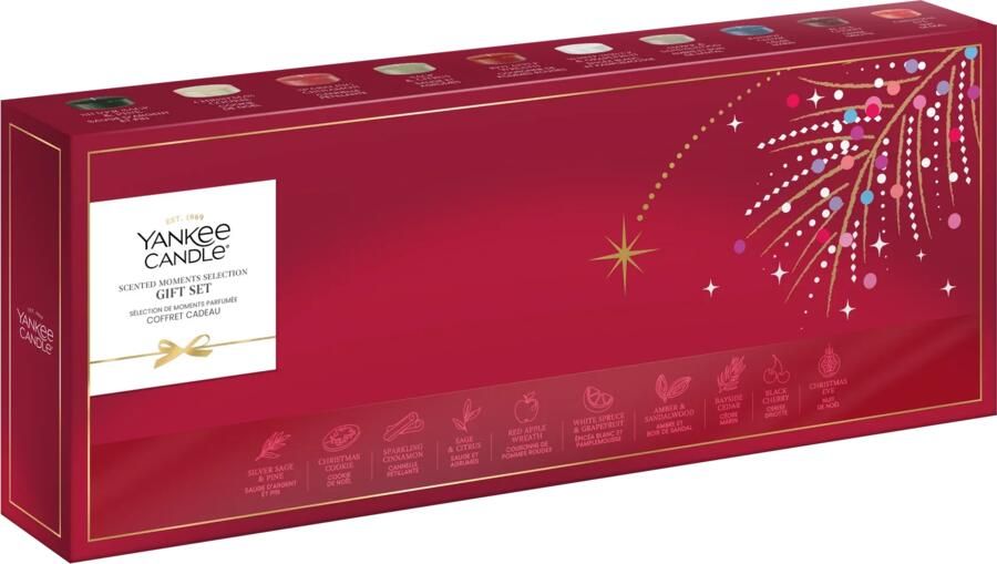 Yankee Candle geurkaars 28x11 5x4 cm meerkleurig (set van 10)