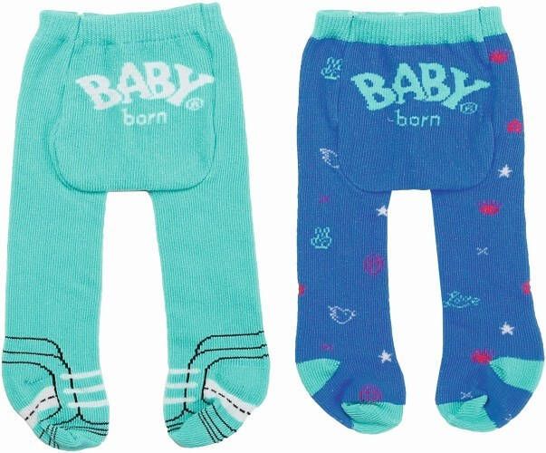 Zapf Creation Baby Born Maillot Trend 2-pack: blauw groen