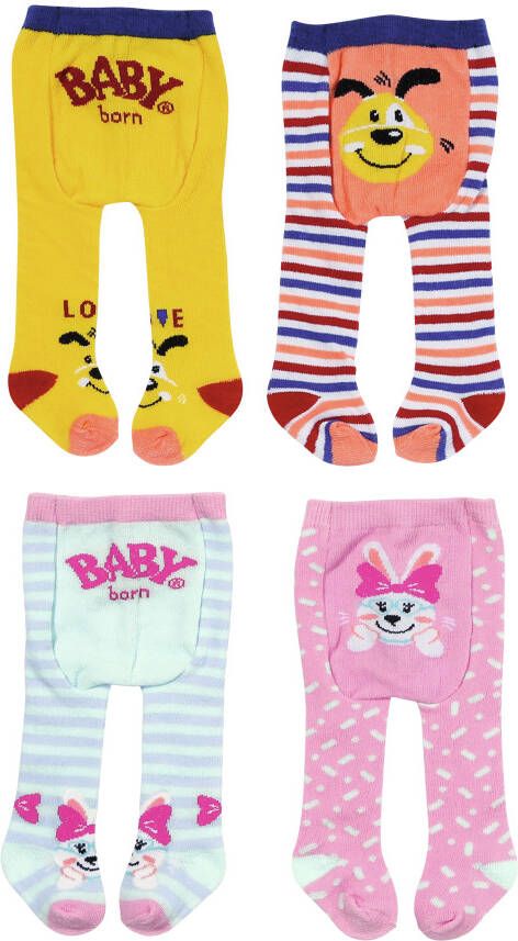 Zapf Creation BABY born Tights 2x 2 ass. Panty&apos;s voor poppen