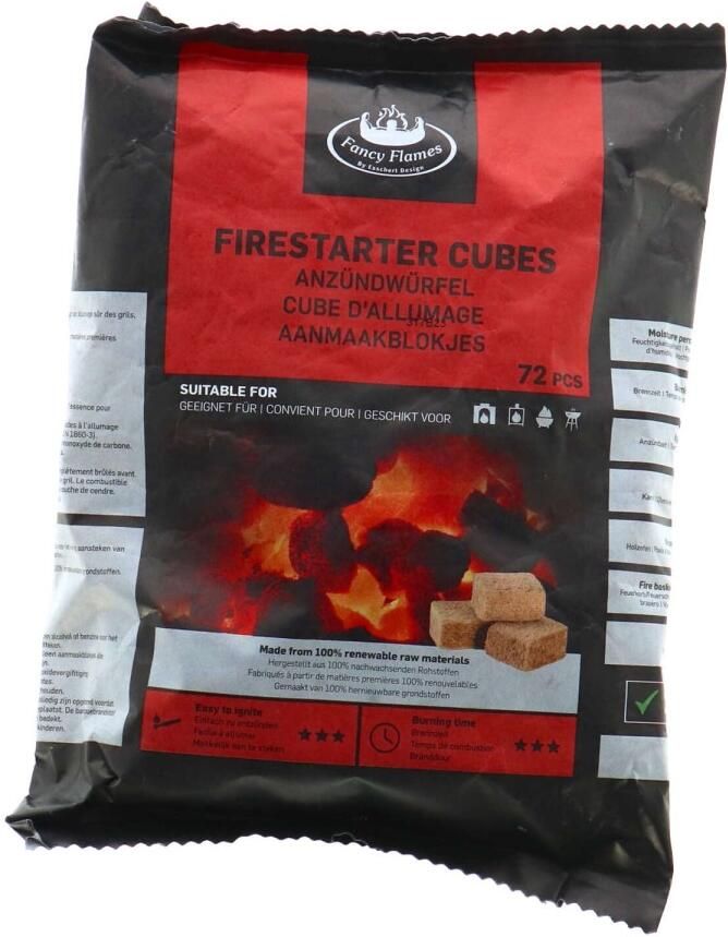 Esschert Design Aanmaakblokjes 72 stuks