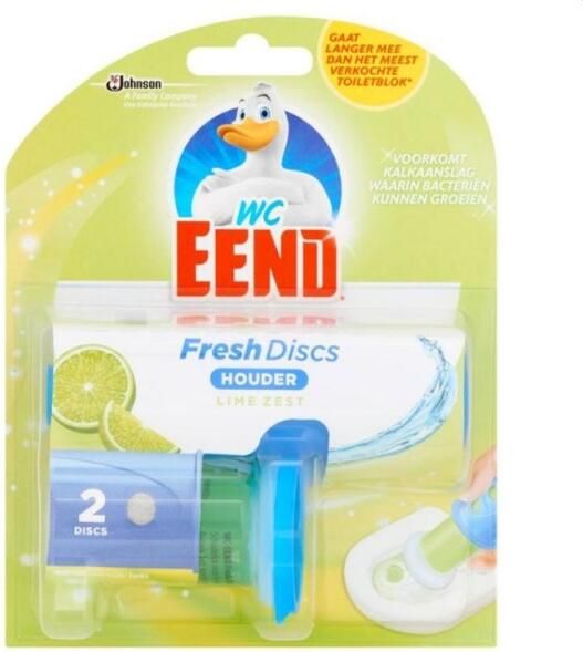 Airwick WC Eend discs houder lime
