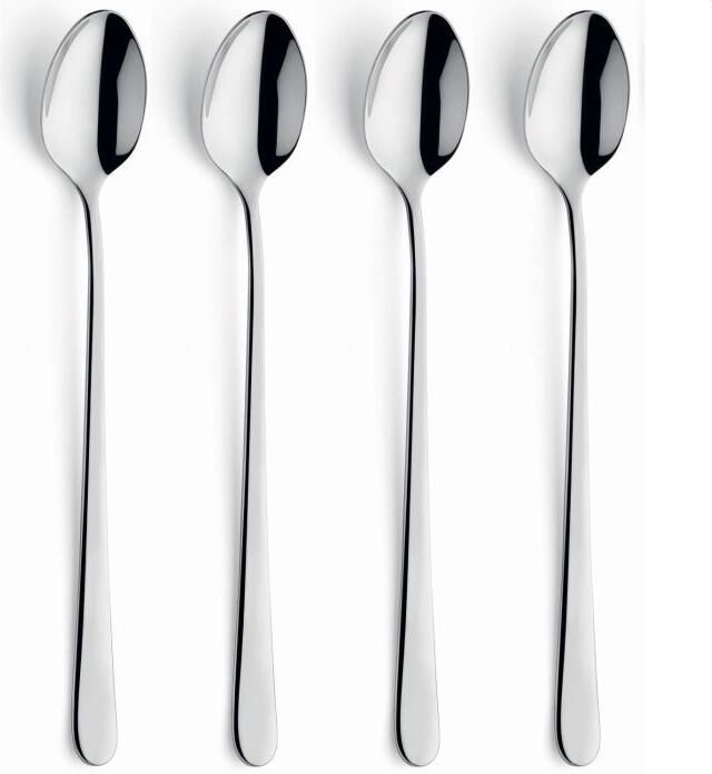Amefa Austin Latte Macchiato Sorbet Lepels 4 Stuks
