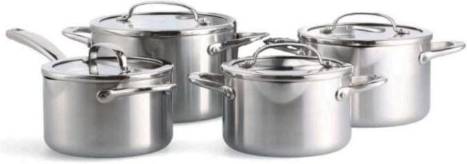 BK Twist Pannenset RVS edelstaal 4 delig - Foto 3