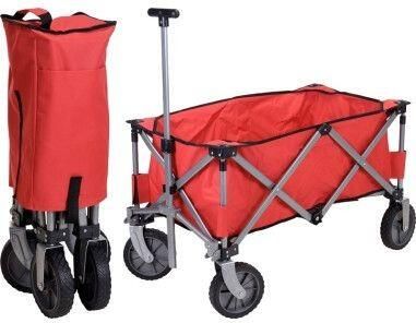 Bolderkar Opvouwbaar Rood