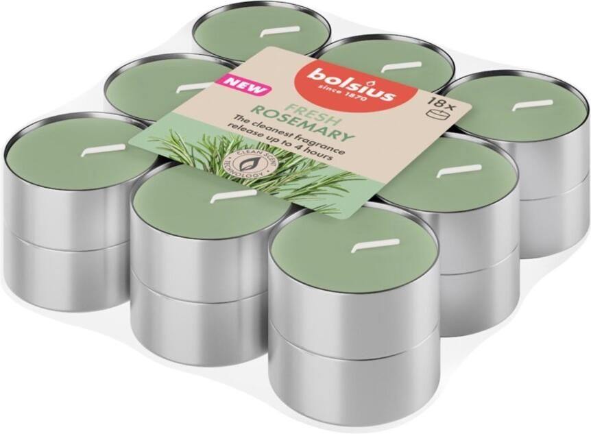 Bolsius Geurtheelichten 4u True Scents Rosemary