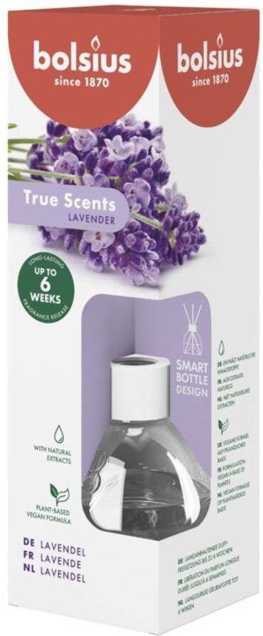 Bolsius geurstokjes True Scents Lavendel 60 ml