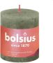 Bolsius Stompkaars Fresh Olive Ø68 mm Hoogte 8 cm Olijfgroen 35 branduren - Thumbnail 2