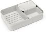 Brabantia Make & Take Bento Lunchbox incl. Bento Box Large Kunststof Light Grey - Thumbnail 3