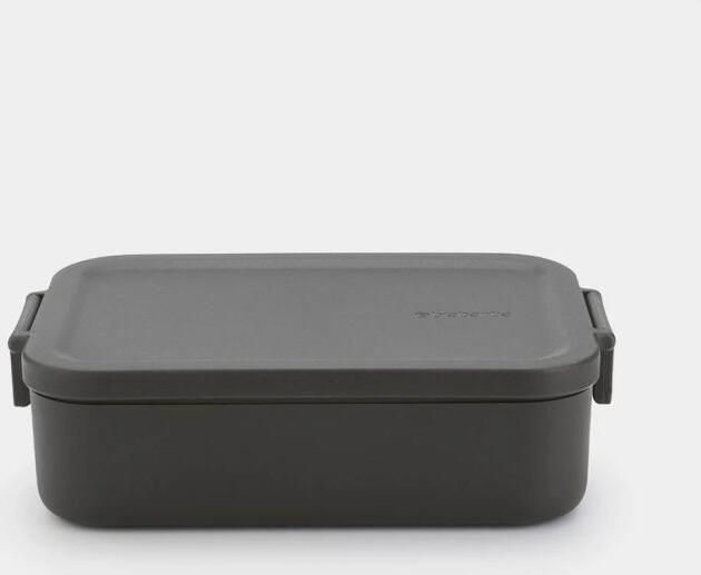 Brabantia Make & Take Lunchbox Medium Kunststof Dark Grey - Foto 4