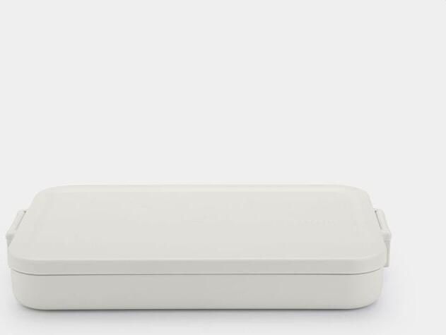 Brabantia Make & Take Lunchbox Plat Kunststof Light Grey