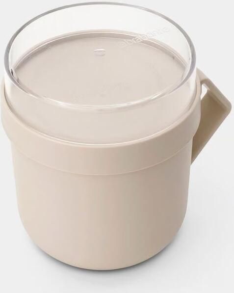 Brabantia Make & Take soepbeker 0 6 l Kunststof Soft Beige - Foto 5