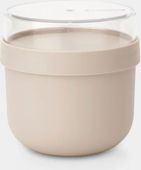 Brabantia Make & Take yoghurtbeker 0 5 l Kunststof Soft Beige