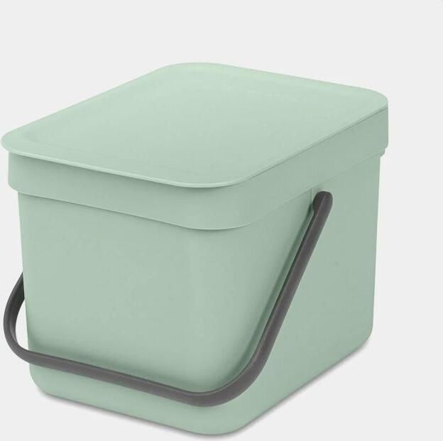 Brabantia Sort & Go Prullenbak 6 liter Jade Green