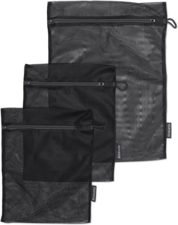 Brabantia Waszakjes in 2 maten Set van 3 Black
