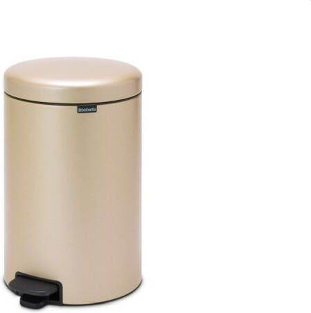 Brabantia Newicon pedaalemmer 20 Liter Gold