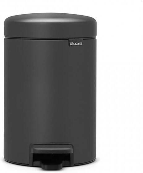 Brabantia NewIcon pedaalemmer 3 liter mineral infinite grey