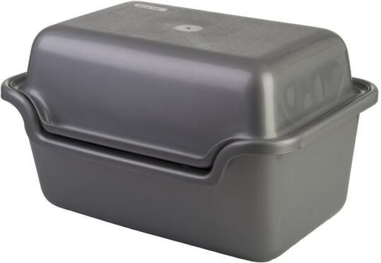 Curver Aardappelschilbak 29x24.5x40.1 cm 20L Zilver