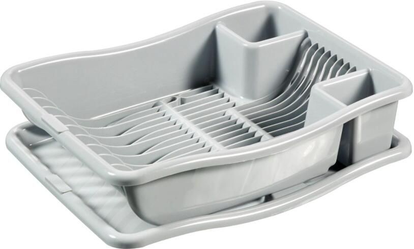 Merkloos Sans marque Curver Afdruiprek met plateau 38x29x8 5 cm