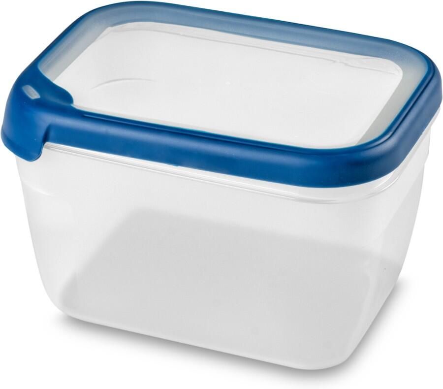 Curver Grand Chef Eco Vershoudbakje 2 4L Rechthoekig Transparant Donkerblauw