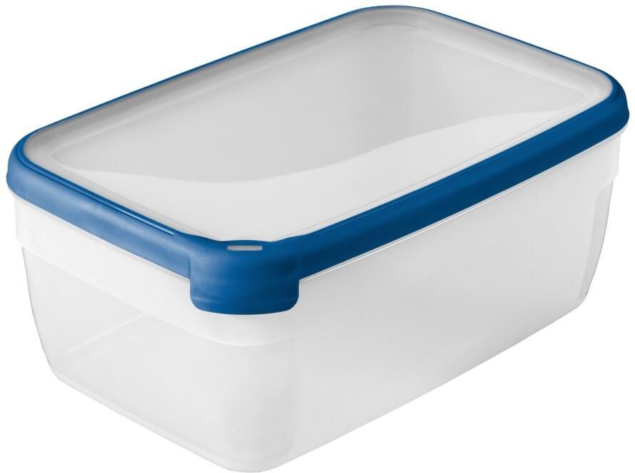 Curver Grand Chef Eco Vershoudbakje Rechthoekig 5 4L Transparant Donkerblauw