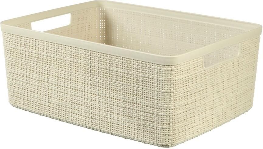 Curver Jute Opbergmand M 12 liter Gebroken wit - Foto 2