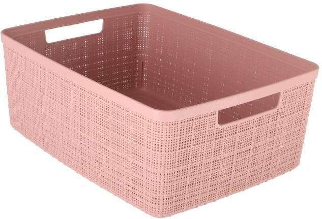 Curver Jute opbergmand M 12 liter rose dawn - Foto 3