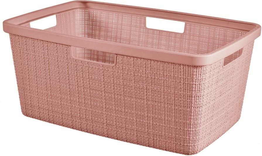 Leen Bakker Wasmand Roze 46 Liter Kunststof - Foto 3