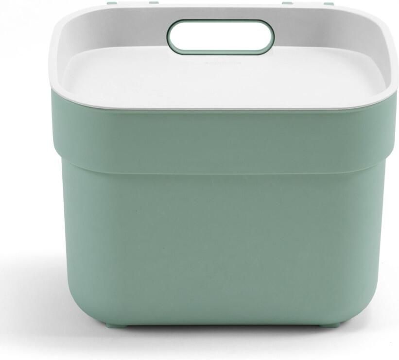 Curver ready to collect prullenbak GFT 5 liter groen-lichtgrijs - Foto 3