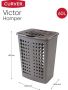 Curver victor wasbox 60 liter zilver antraciet - Thumbnail 4