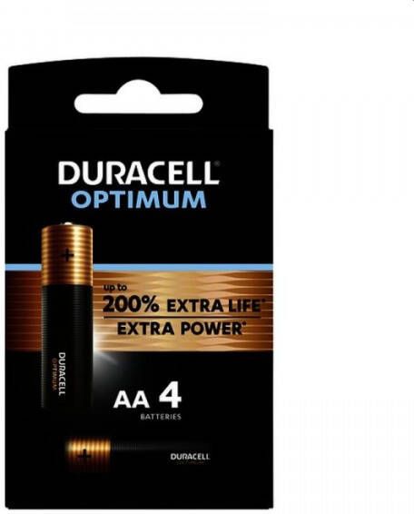 Coppens Duracell Optimum Alkaline AA 4 pack LR6 - Foto 2