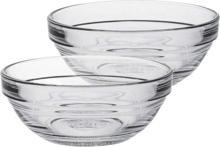 Duralex Stapelbare Bowl in Gehard Glas Lys Empilable ø9 x H 3 7cm schaaltje