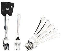 Excellent Houseware Gebakvorkjes 6 Stuks Rvs