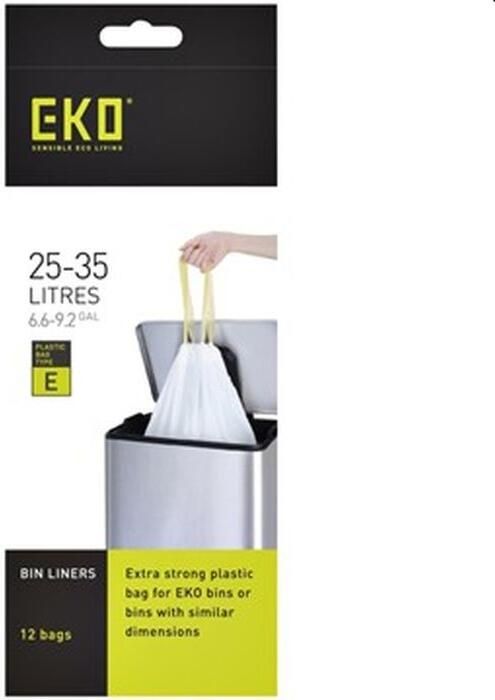 EKO afvalzakken type E 25-35 liter Rol 12 zakken - Foto 3