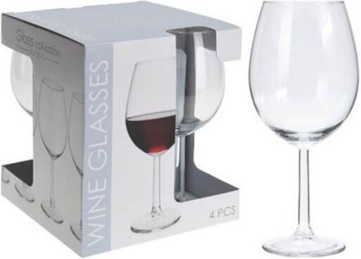 Excellent Houseware EH Wijnglas 58cl set van 4