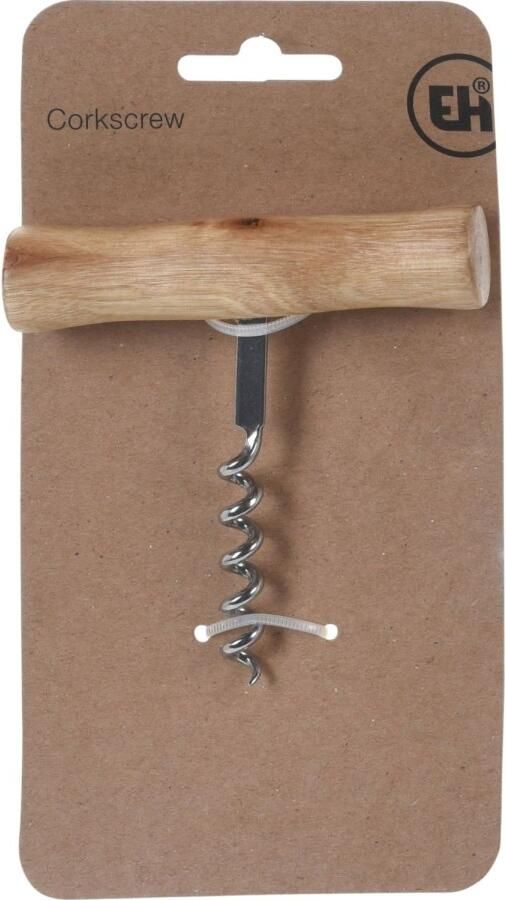 Merkloos Sans marque Klassieke kurkentrekker – Wijnopener Corkscrew hoogwaardige kwaliteit – Stainless steel.