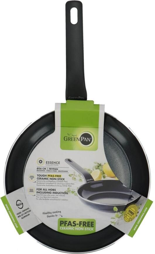 GreenPan Essence Koekenpan met Keramische Antikleeflaag PFAS vrij Ø 26cm - Foto 2