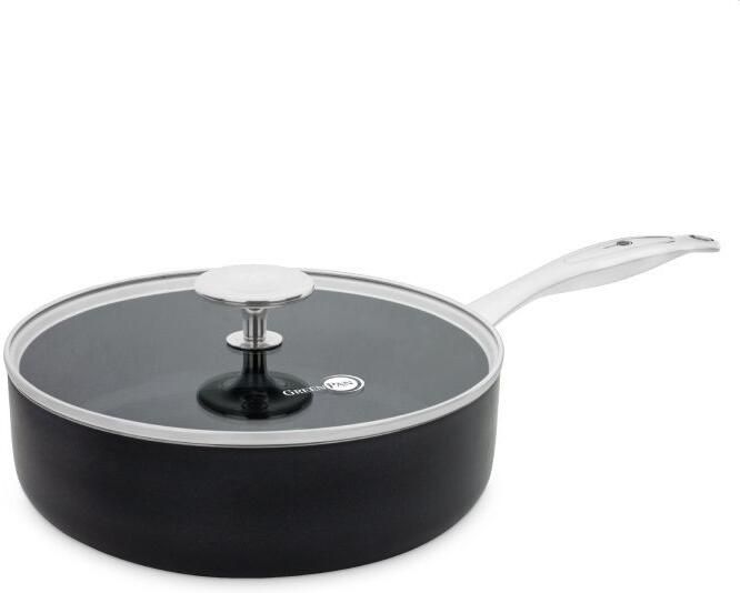 GreenPan Brussels Hapjespan met deksel Ø24 cm Keramisch Inductie