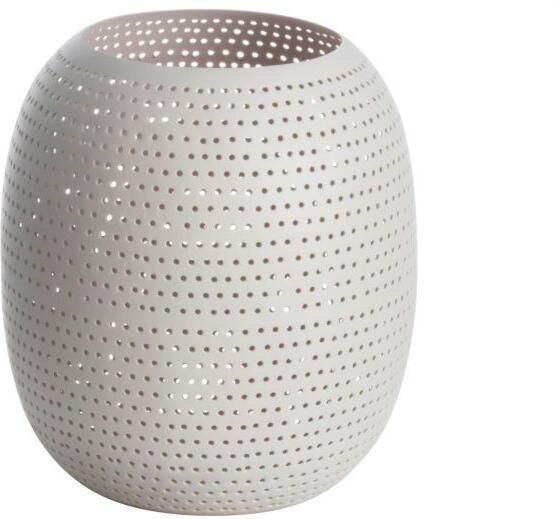 Gusta. Gusta Lantaarn m gaatjes 12x15cm Beige - Foto 3