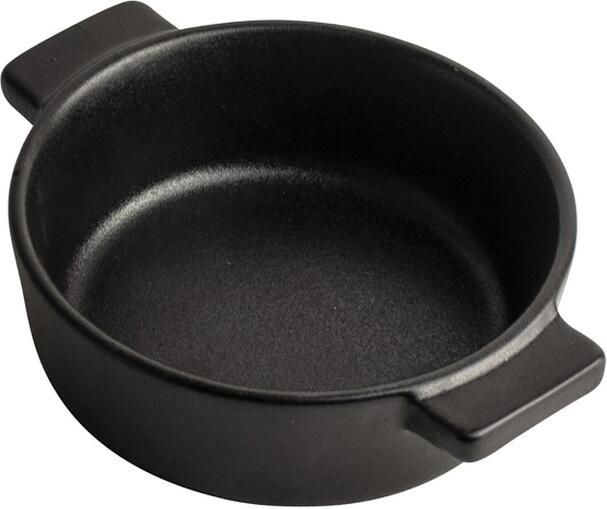 Gusta Ovenschaaltje ø12x4 2cm Zwart