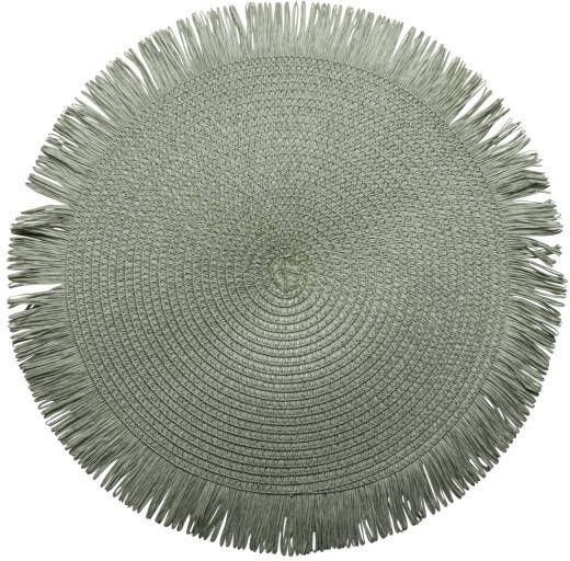 Gusta placemats 38cm lichtgroen