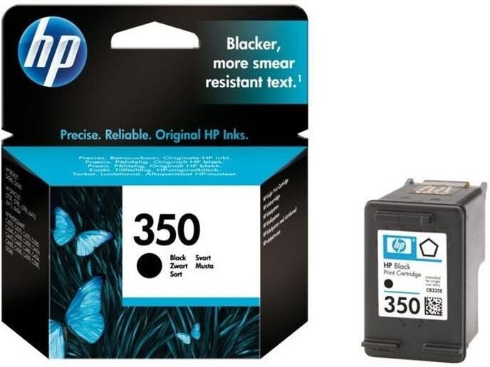 HP Inktcartridge Nummer 350 Zwart