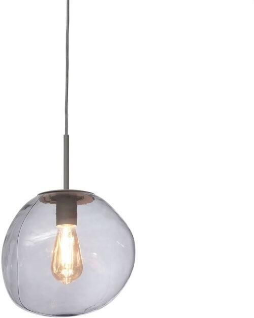 It's about RoMi Hanglamp Glas Ijzer Helsinki Kei 26XHh40Cm Lichtgrijs - Foto 2