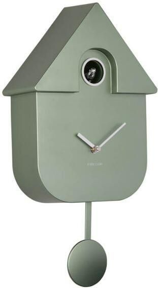 Karlsson Klokken wandkllok Modern Cuckoo Metallic