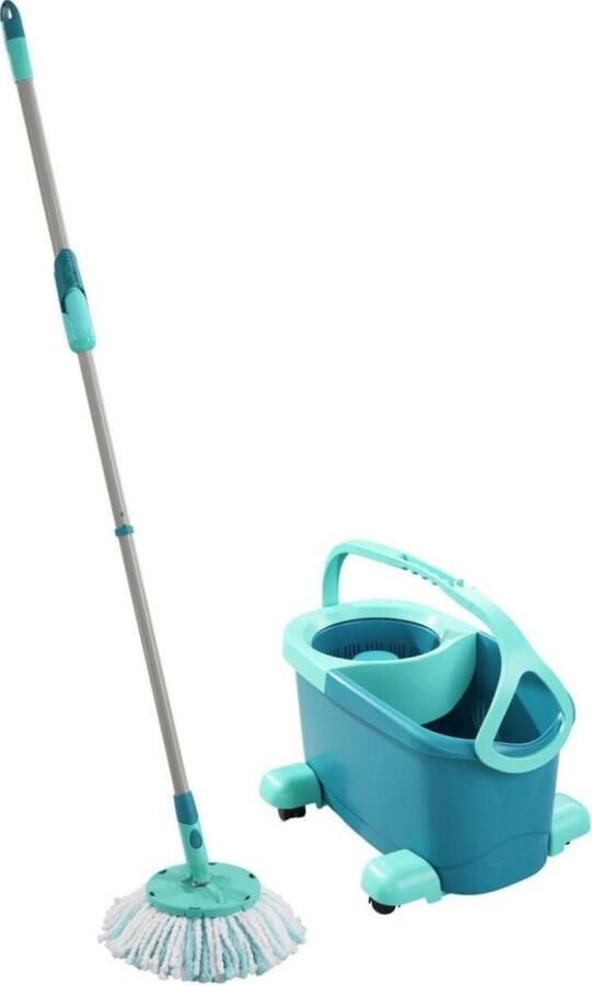 Leifheit Vloerwisserset Set CLEAN TWIST Disc Mop Ergo 3-delig inclusief emmer